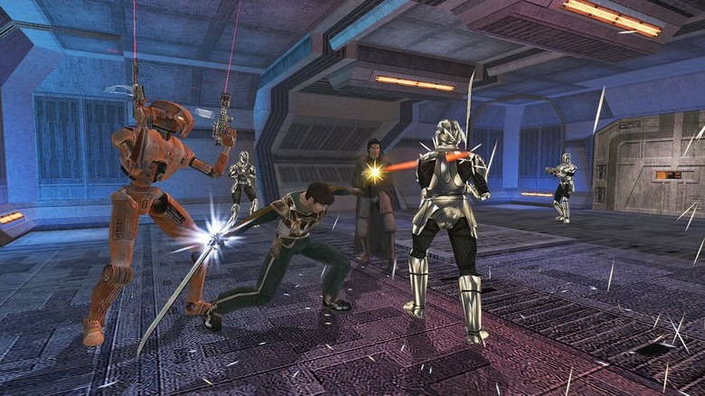 Star Wars Knights of the Old Republic 2 combat