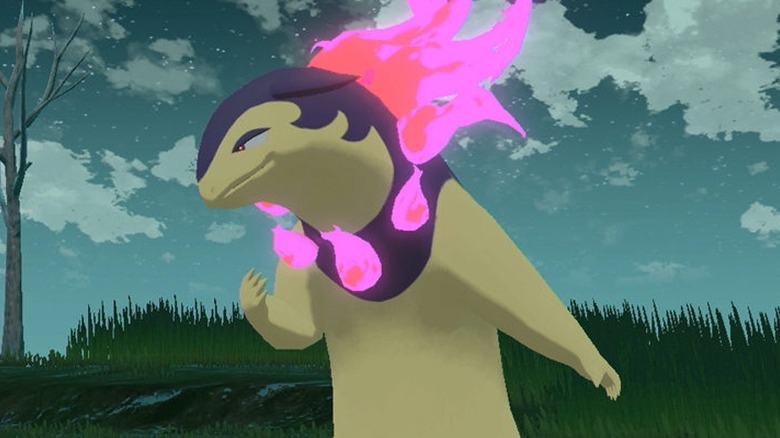 Sly looking typhlosion