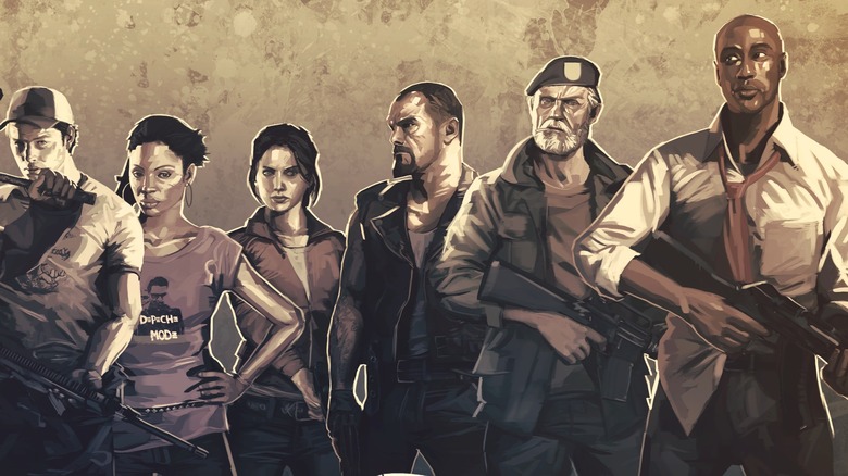 Cast of L4D and L4D2