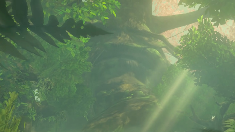 Great Deku Tree botw cutscene