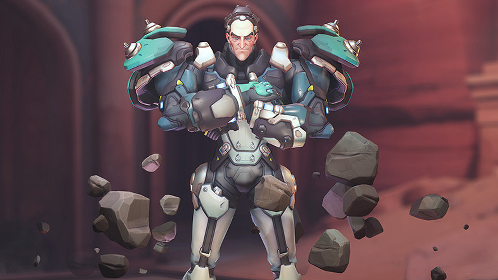 Overwatch Sigma Levitating Rocks