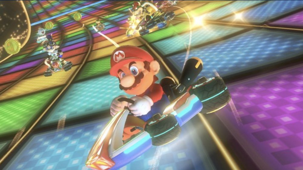 Mario in Mario Kart 8 Deluxe