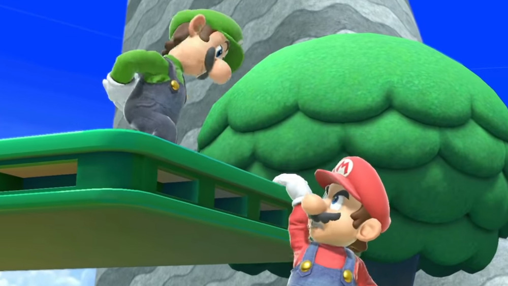 Mario Versus Luigi Smash Bros