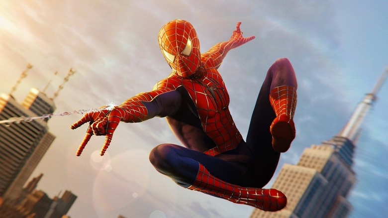 Marvel Spider-Man Empire State Building Web Slinging