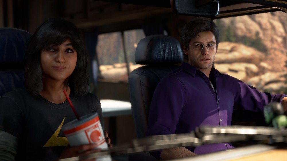 Kamala Khan and Bruce Banner in Marvel's Avengers