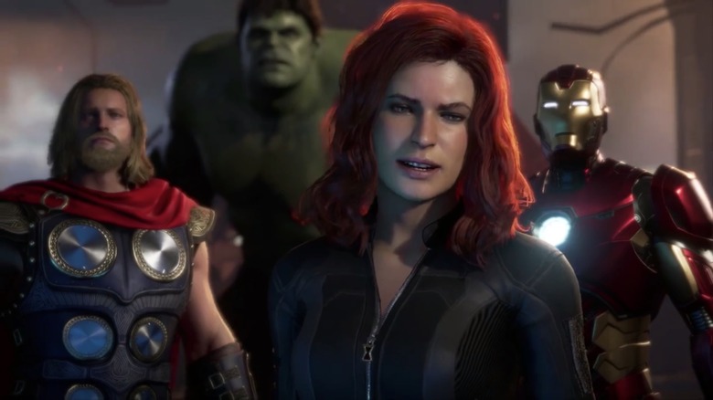 Avengers game Black Widow