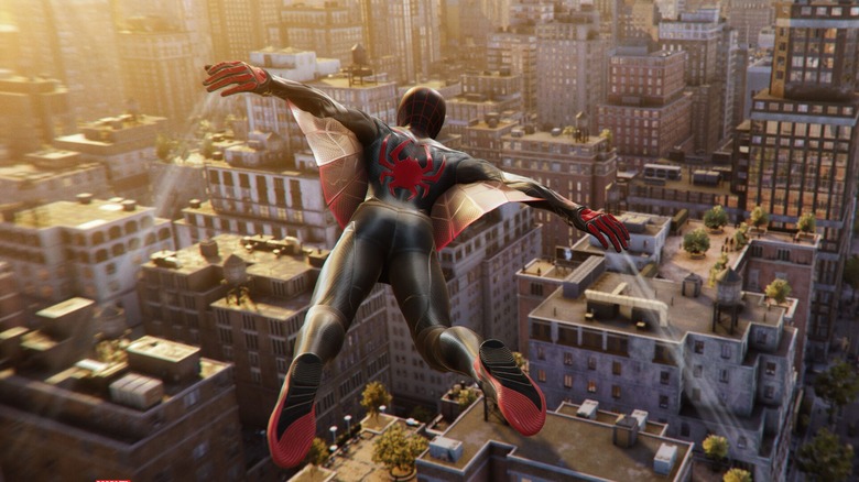 Marvel's Spider-Man 2 web wings