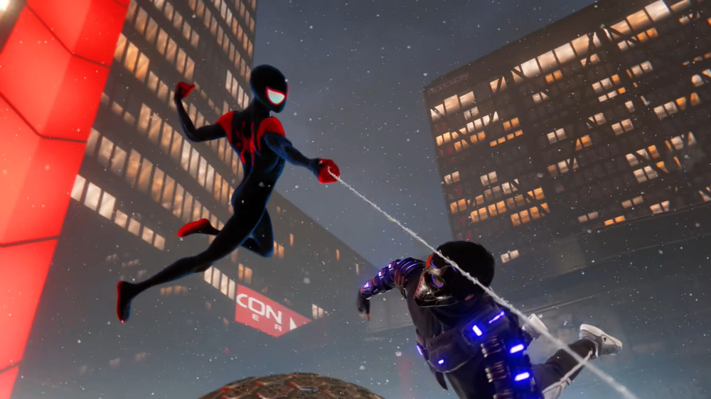 The 'Into the Spider-verse" suit in-game