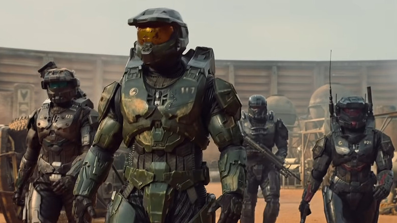 Masterchief and squad