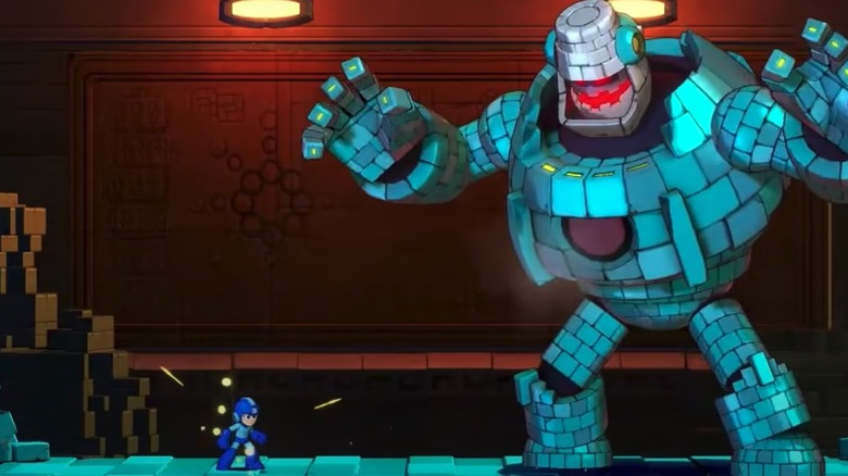 Mega Man vs. Block Man