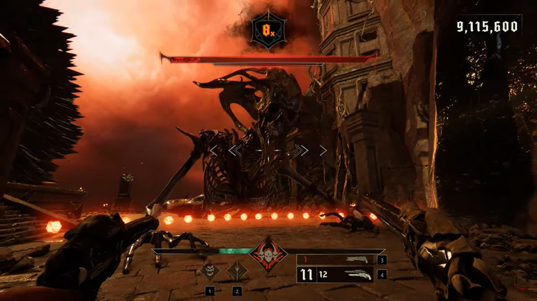 Red Judge attacking in final phase