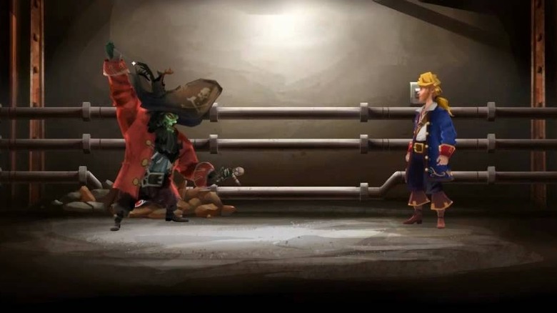 Lechuck versus Guybrush