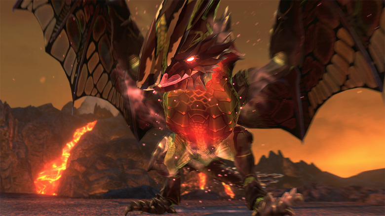 Monster Hunter Stories 2 dragon lava