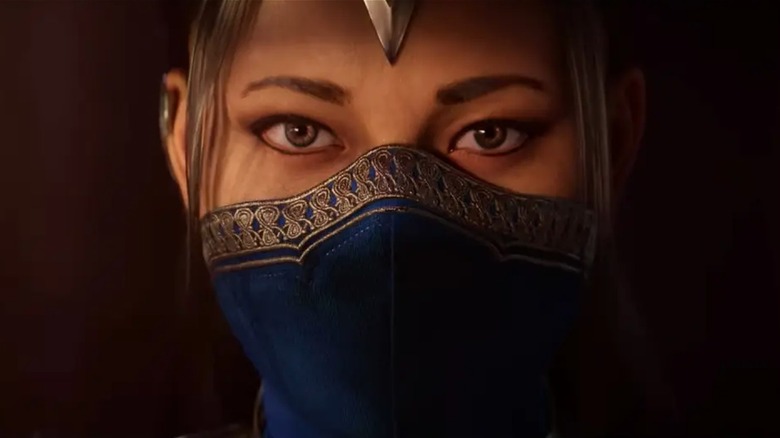 Mileena looks concerned