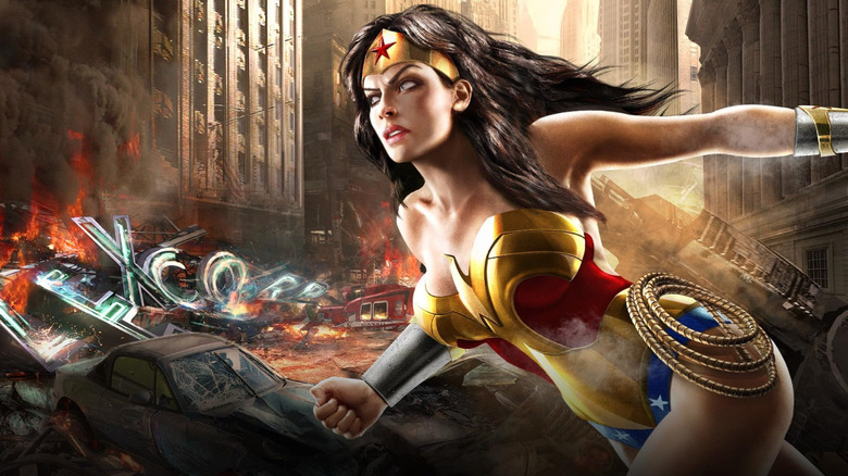 Wonder Woman LexCorp rubble