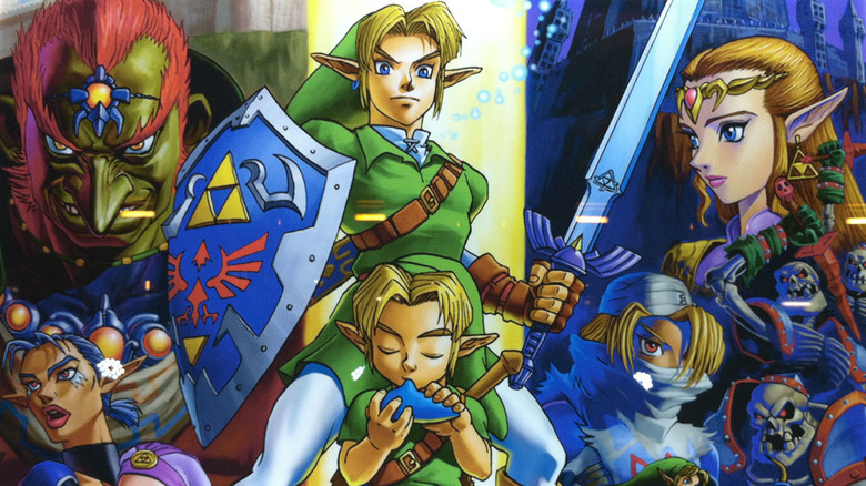 Official art from The Legend of Zelda: Ocarina of Time