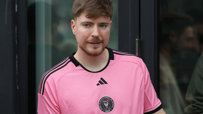 MrBeast pink jersey