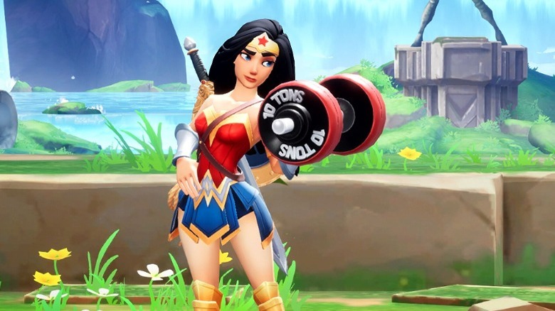Wonder Woman lifting
