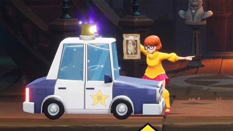 Original Velma's snoopin ability with police car