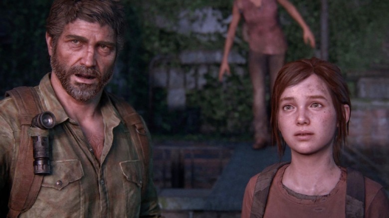Ellie and Joel in The Last of Us Part 1