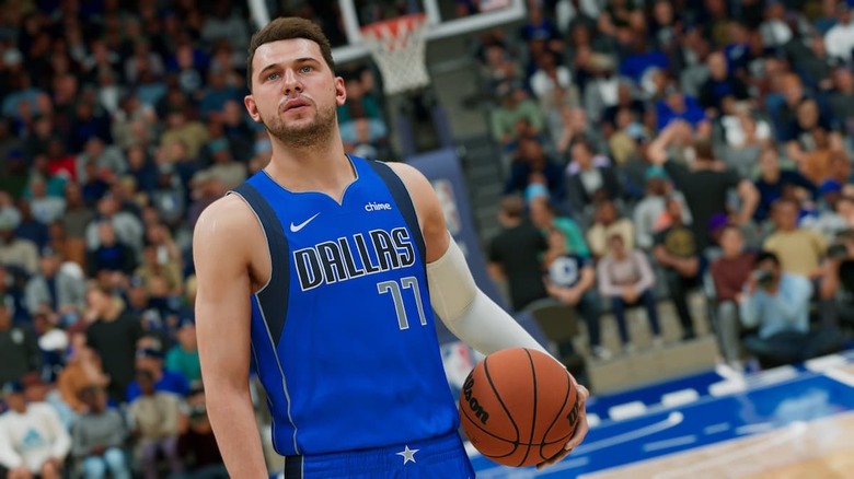 Luka Doncic in NBA 2K22