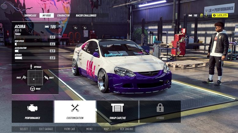 Need For Speed Customization