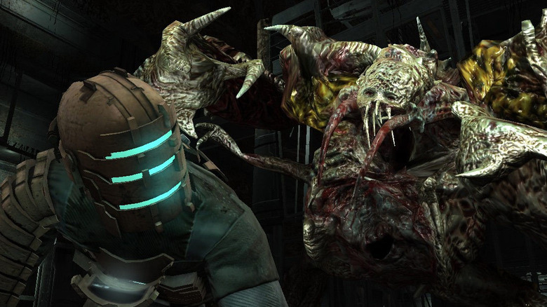 Dead Space monster attack