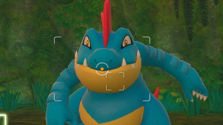 New Pokémon Snap Feraligatr Struts