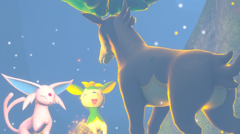 Espeon Deerling and Sawsbuck Celebrate