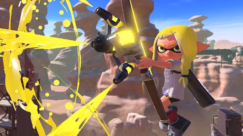 Inkling with crossbow