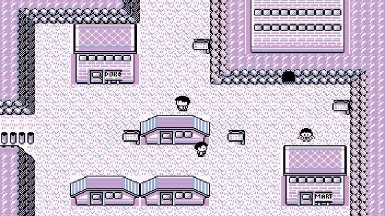 Lavender Town as seen in Red/Blue