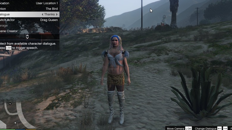 GTA V drag queen NPC