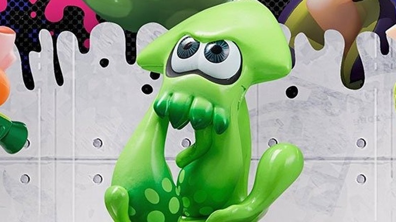 Green Squid Amiibo