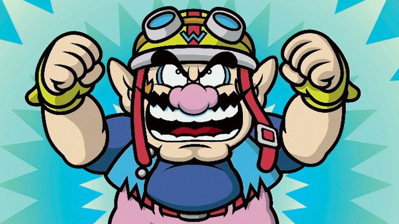 Wario celebrates