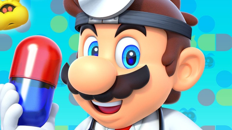 Dr Mario close up