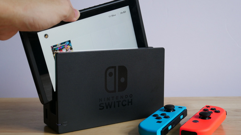 Switch going in dock