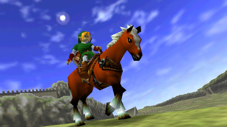 Link Riding a horse