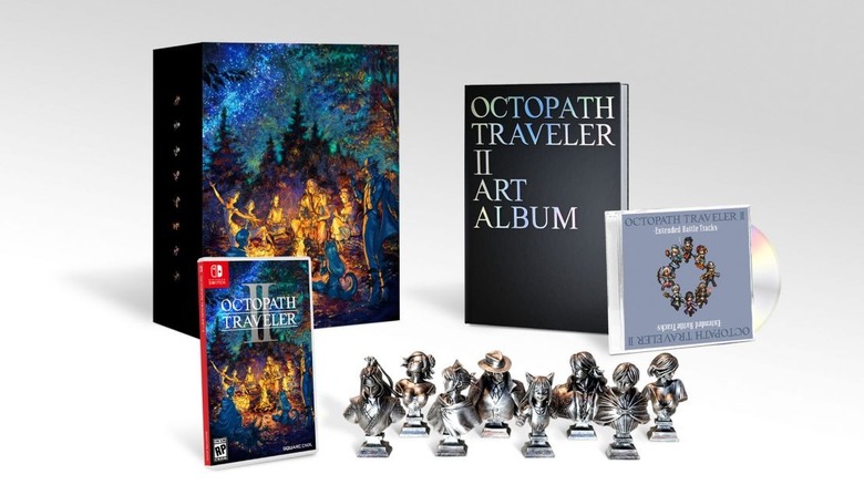 Everything included in Octopath Travler 2 collectors edition