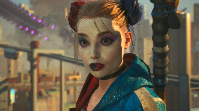 Harley Quinn looking shocked