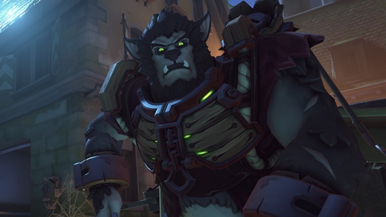 Overwatch 2 Werewolf Winston skin