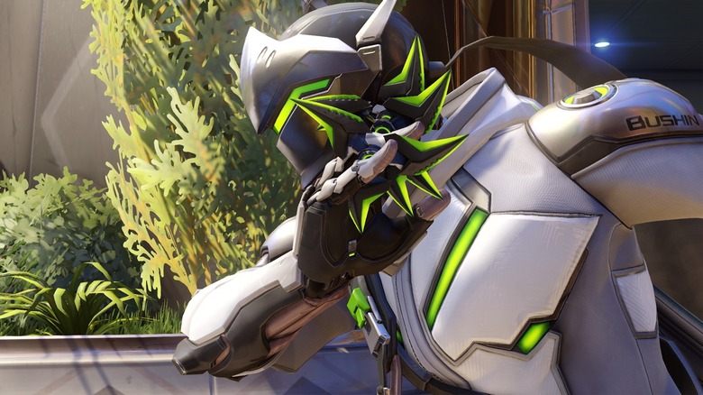 Overwatch 2's Genji running into action