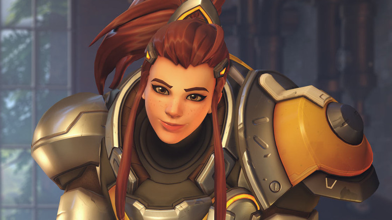 Brigitte smiles 