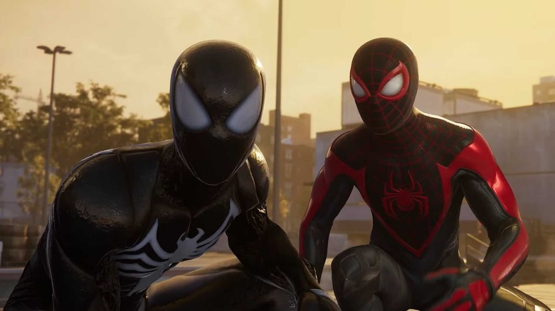 Symbiote Peter with Miles