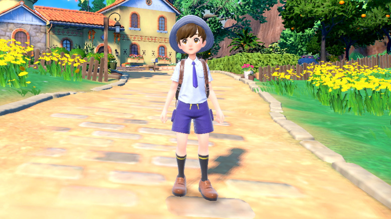 Pokemon Scarlet and Violet young trainer