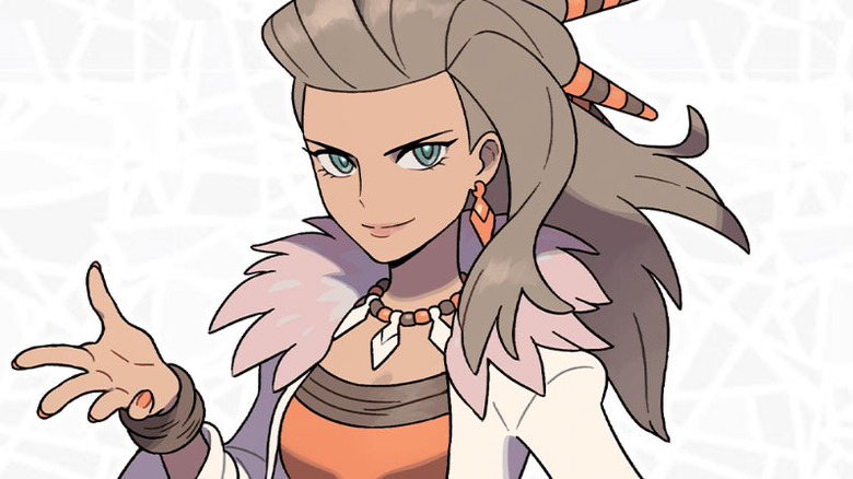 Pokemon Professor Sada key art