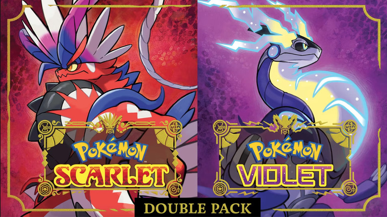 Pokémon Scarlet and Violet double pack keyart