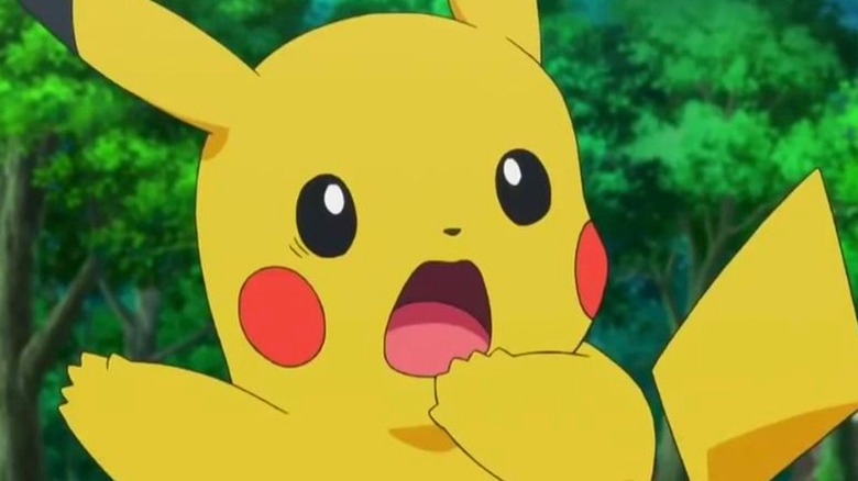 Pikachu scared face