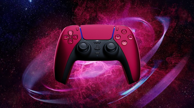 Cosmic Red PS5 Controller