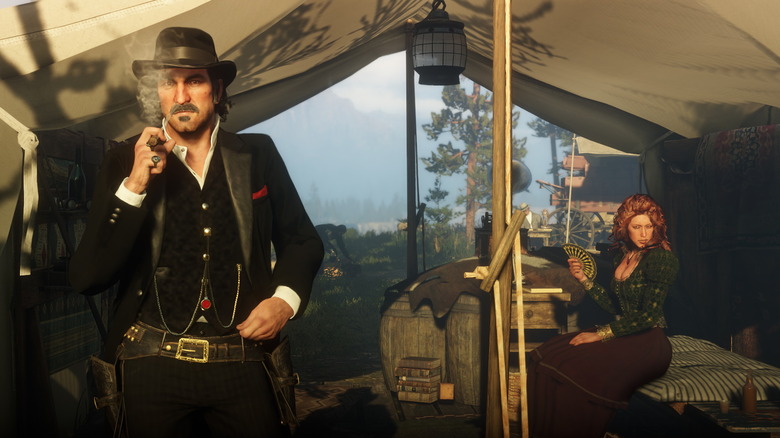 Red Dead Redemption 2 Smoking