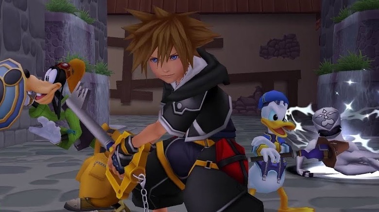Kingdom Hearts 2 Sora Donald and Goofy